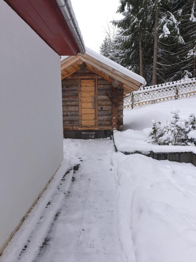 Erzgebirgsidyll Breitenbrunn - Waldhaus Neuer Anbau Екстер'єр фото