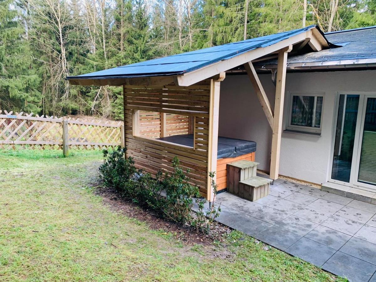 Erzgebirgsidyll Breitenbrunn - Waldhaus Neuer Anbau Екстер'єр фото